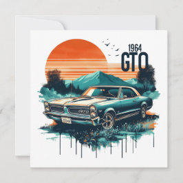 GTO 1964 FEIERTAGSKARTE