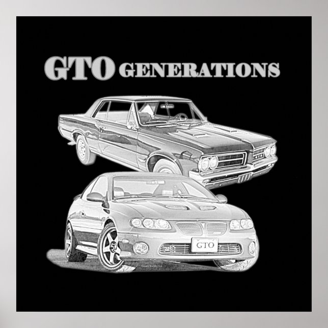 GTO-Generationen Poster (Vorne)