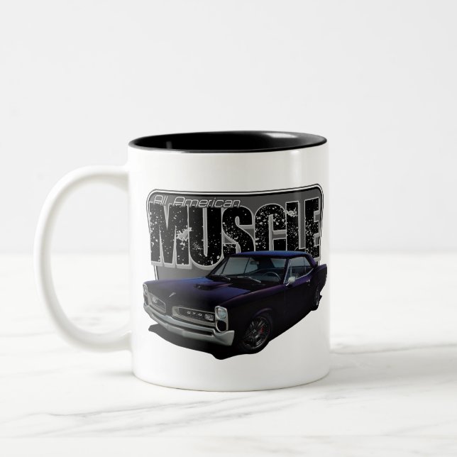 GTO Muskel Zweifarbige Tasse (Links)