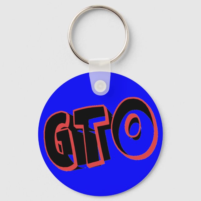 GTO Schlüsselanhänger (Vorderseite)