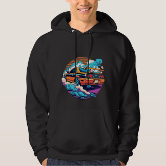 GTR Blaze - Noir et Orange GTR | SWEAT - SHIRT À C