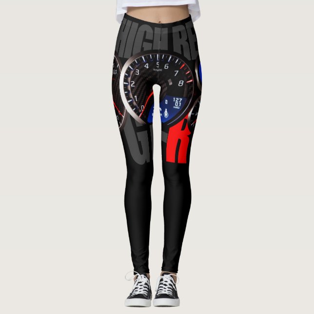GTR Messgerät-Leggings durch hohen Rev Leggings (Vorderseite)
