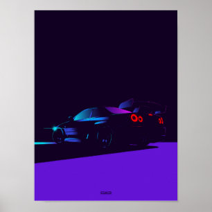 GTR R34 POSTER