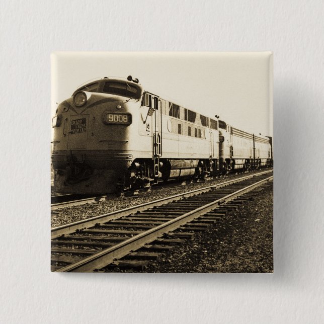 GTW Dieselzug #92 Motor-#9008 nach Osten gehend Button (Vorderseite)
