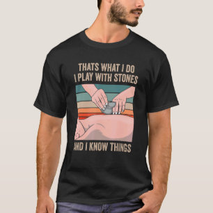 Gua Sha Massage Spaß Chinesische Entspannungsthera T-Shirt