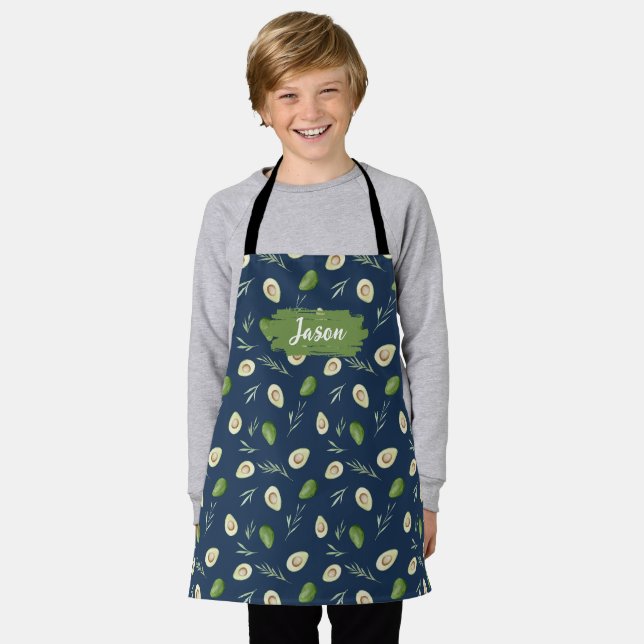 Guac Kids Custom Koch Schürze, Kochen Backen GRILL Schürze (Getragen)