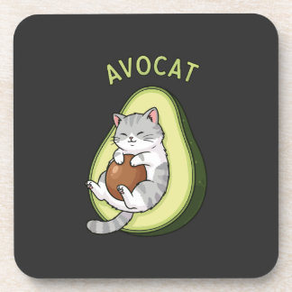 Guac Meow Mode Getränkeuntersetzer