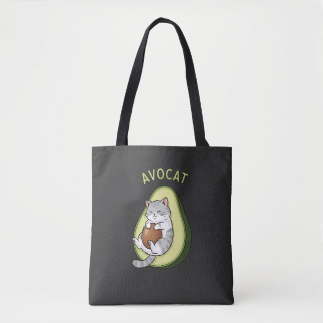 Guac Meow Mode Tasche (Vorderseite)