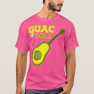Guac n Roll Avocado Rock Music Rocker Festival T-Shirt