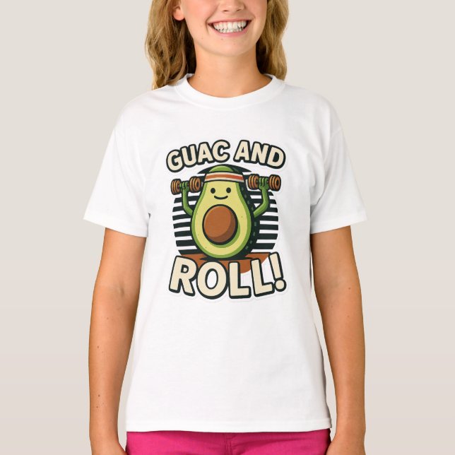 Guac und Roll T-Shirt (Vorderseite)