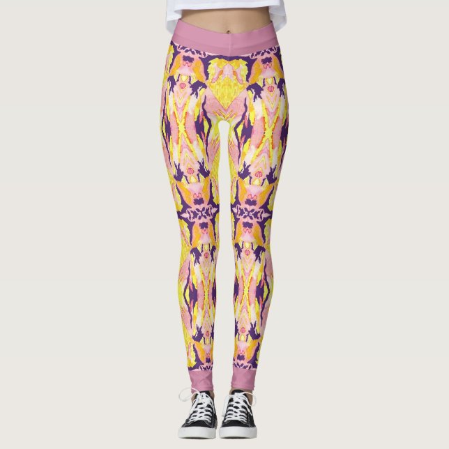 Guacamaya Leggings dunkel (Vorderseite)