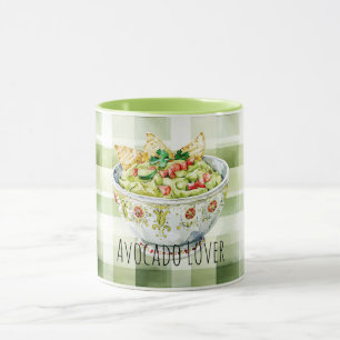 Guacamole aus grünen Avocados Tasse