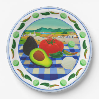 Guacamole Pappteller