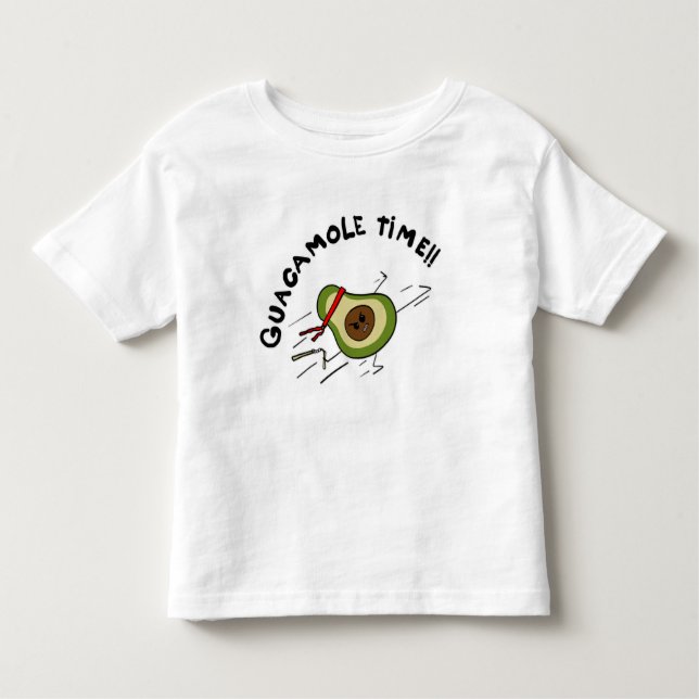 Guacamole-Zeit Kleinkind T-shirt (Vorderseite)