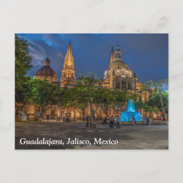 Guadalajara, Jalisco, Mexiko-Kathedrale Postkarte