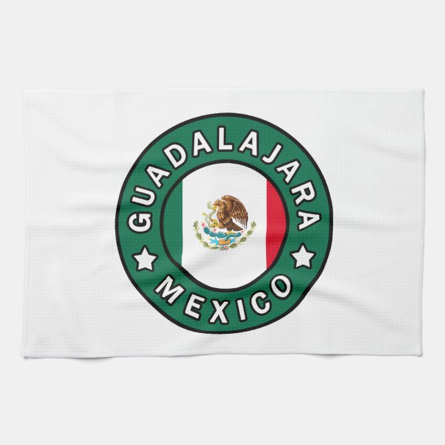Guadalajara Mexiko Küchentuch (Horizontal)