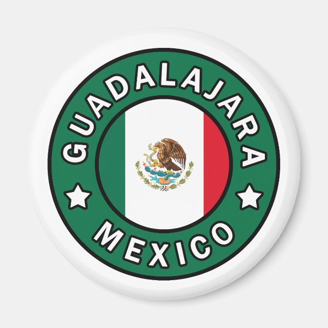 Guadalajara Mexiko Magnet (Vorne)