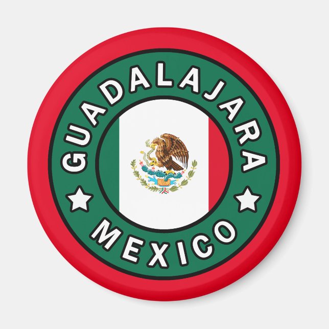 Guadalajara Mexiko Magnet (Vorne)