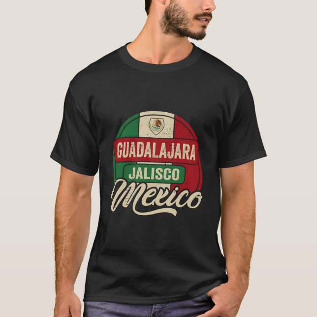 Guadalajara Mexiko T-Shirt (Vorderseite)