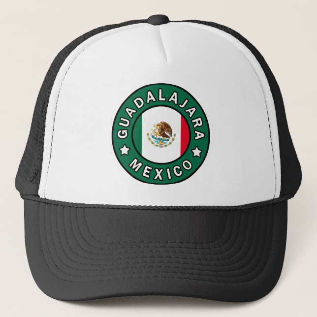 Guadalajara Mexiko Truckerkappe (Vorderseite)