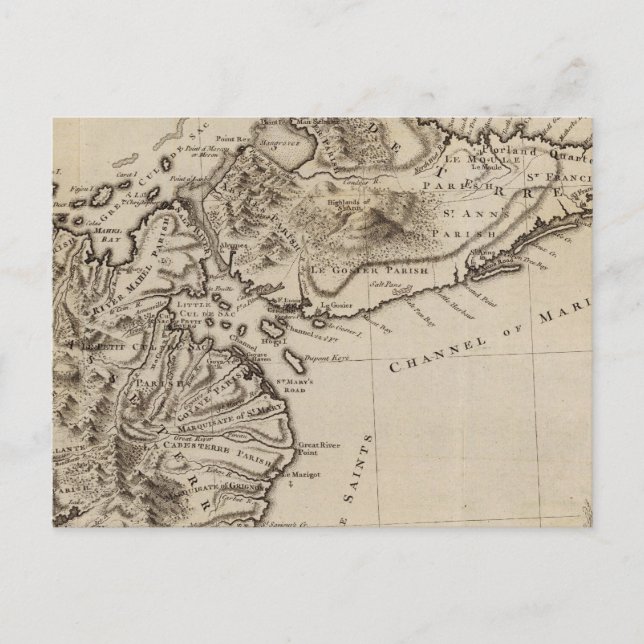 Guadaloupe 2 postkarte (Vorderseite)