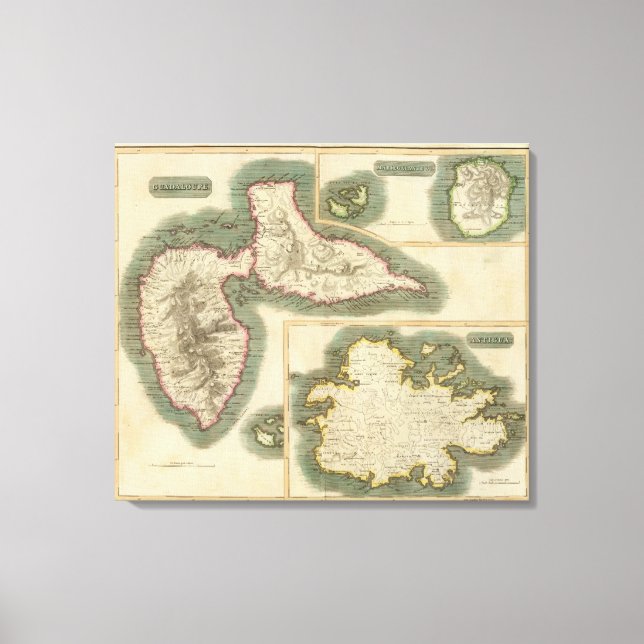 Guadaloupe Leinwanddruck (Vorderseite)