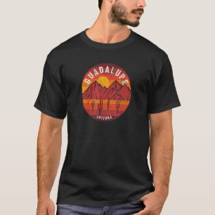 Guadalupe Arizona Vintag Cactus Sunset Desert Lan T-Shirt