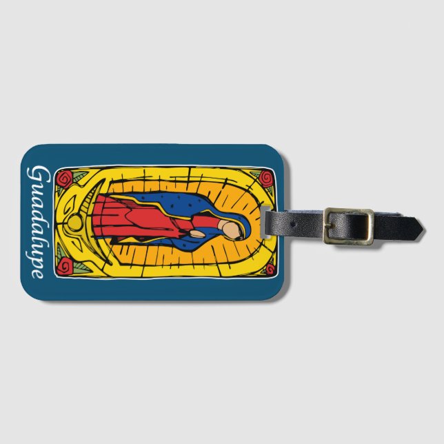 Guadalupe Gepäckanhänger (Vorderseite (Horizontal))