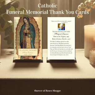 Guadalupe Jungfrau Mary Beerdigung Gebet Heilige K