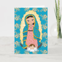 Guadalupe Jungfrau Mary Child Angel