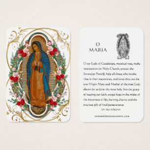 Guadalupe Jungfrau Mary Spanisches Gebet Heilige K