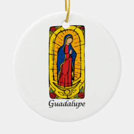 Guadalupe Keramik Ornament