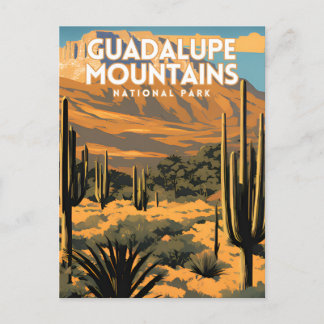 Guadalupe Mountain Nationalpark Reisen Postkarte