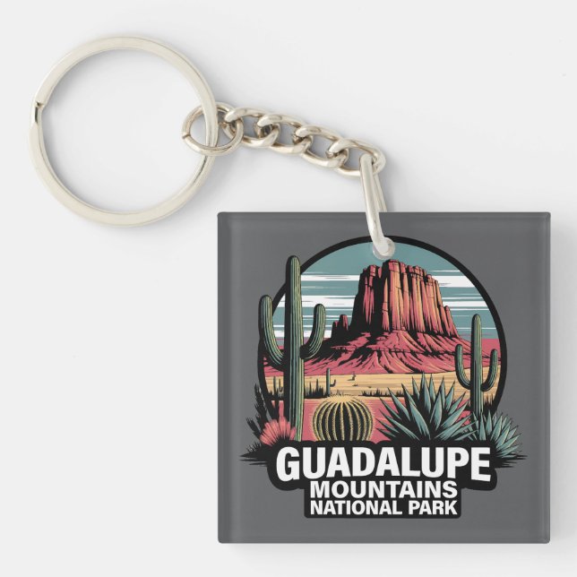 Guadalupe Mountains National Park Texas Schlüsselanhänger (Vorderseite)