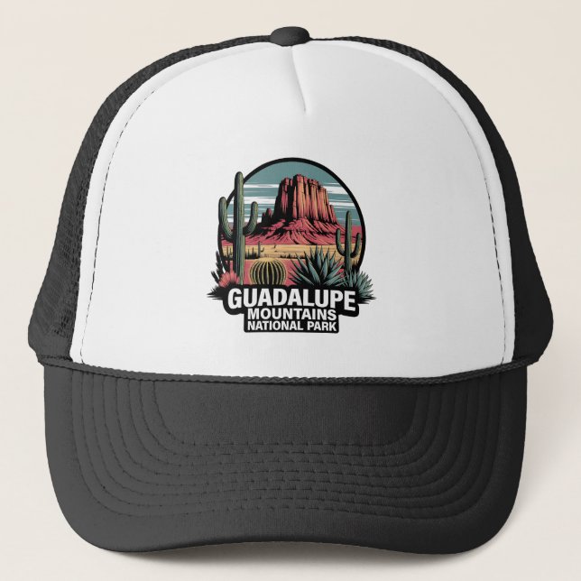 Guadalupe Mountains National Park Texas Truckerkappe (Vorderseite)