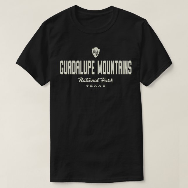 Guadalupe Mountains Nationalpark 1966 Arrowhead T T-Shirt (Design vorne)
