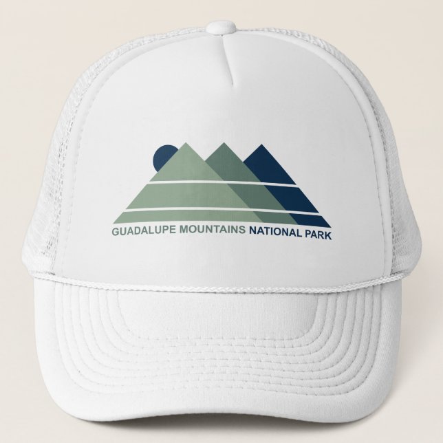 Guadalupe Mountains Nationalpark Berge Truckerkappe (Vorderseite)