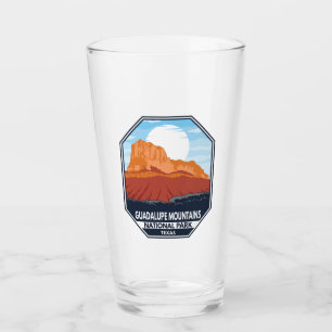Guadalupe Mountains Nationalpark El Capitan Retro Glas
