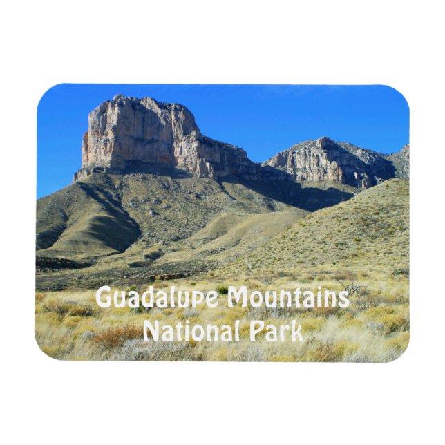 Guadalupe Mountains Nationalpark Magnet (Horizontal)