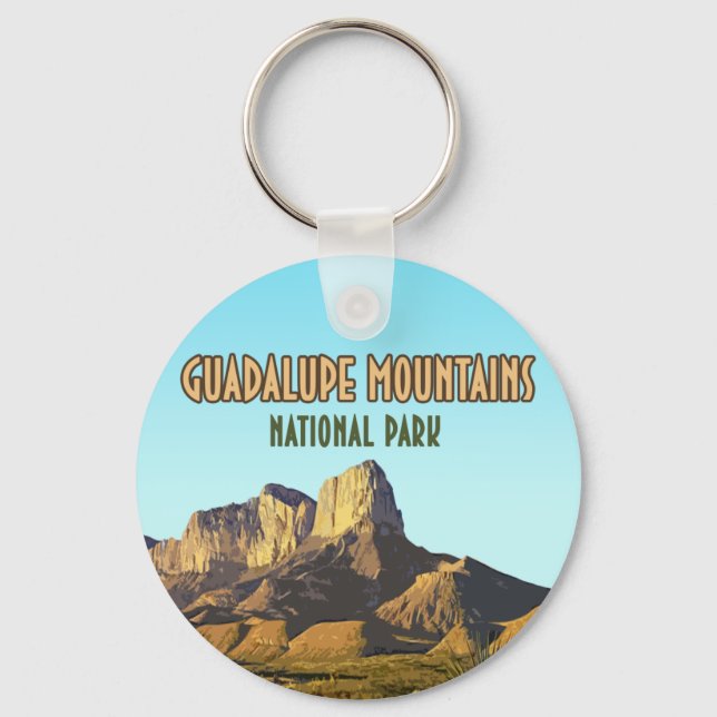 Guadalupe Mountains Nationalpark Texas Schlüsselanhänger (Vorderseite)