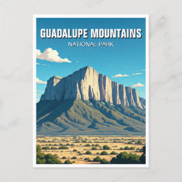 Guadalupe Mountains Postkarte