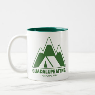 Guadalupe Mtns. National Park Berge Camping Zweifarbige Tasse