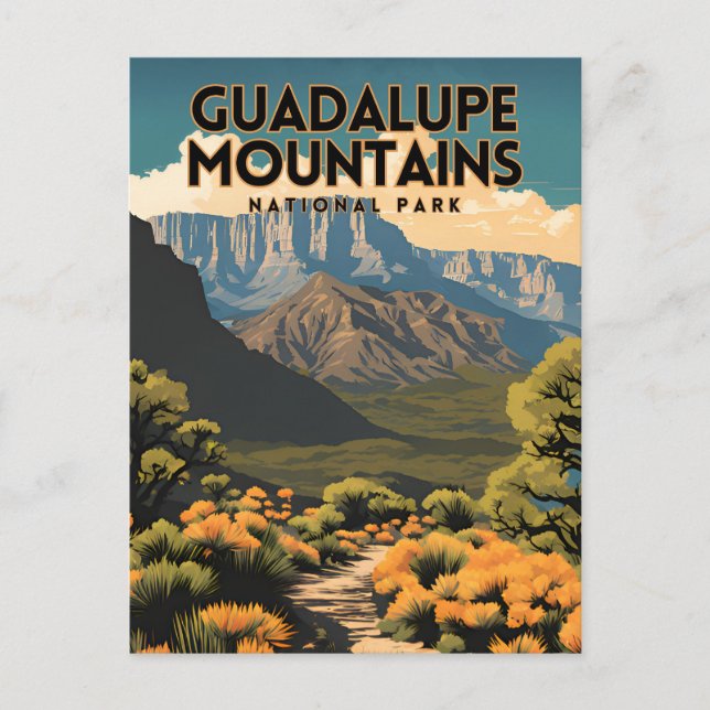 Guadalupe Nationalpark Ristorante da Valentino Postkarte (Vorderseite)