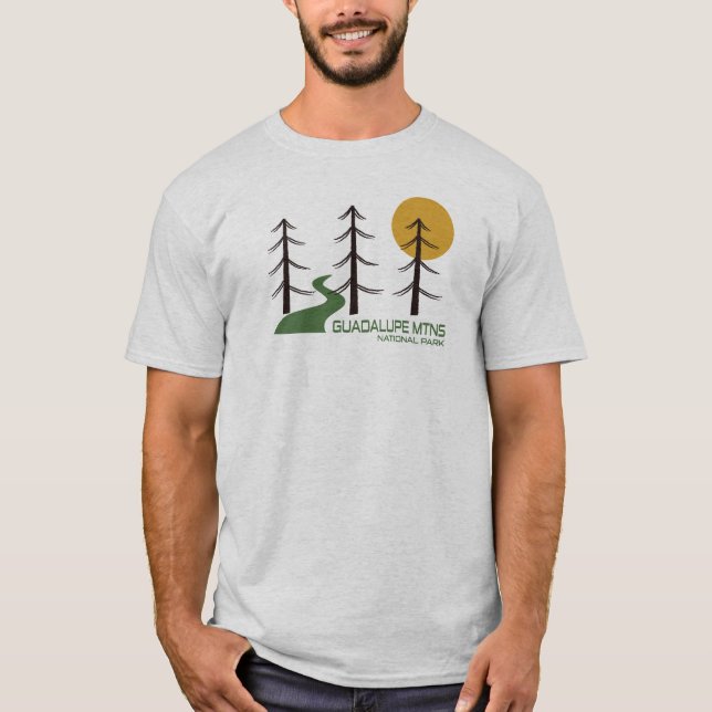 Guadalupe Nationalparkplatz T-Shirt (Vorderseite)