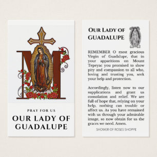 Guadalupe Religiöses katholisches Gebet Heilige Ka