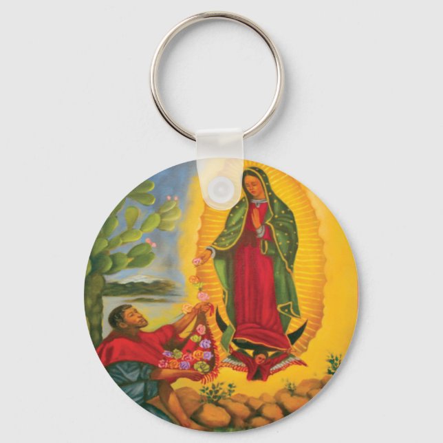 Guadalupe-Schlüsselanhänger Schlüsselanhänger (Vorderseite)
