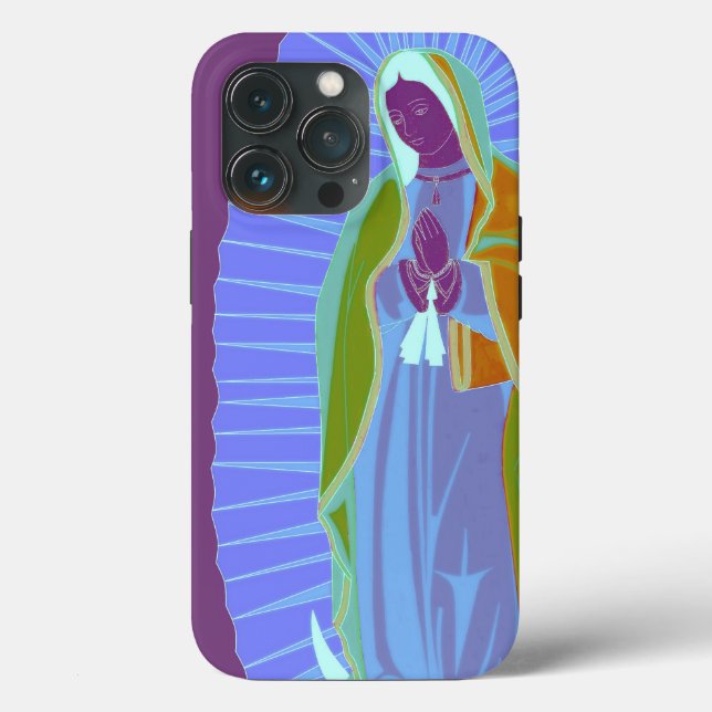 Guadalupe Ultraviolet Case-Mate iPhone Hülle (Rückseite)