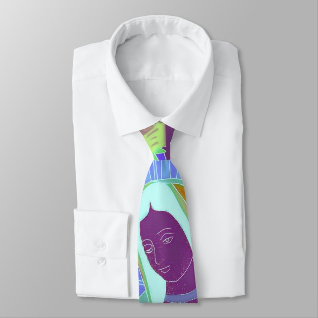 Guadalupe Ultraviolet Neck Tie Krawatte (Gebunden)