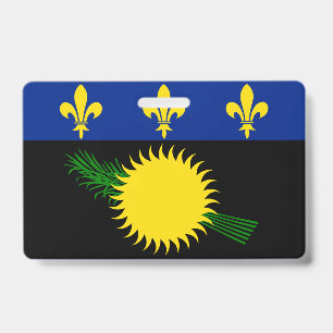 Guadeloupe-Abzeichen Ausweis