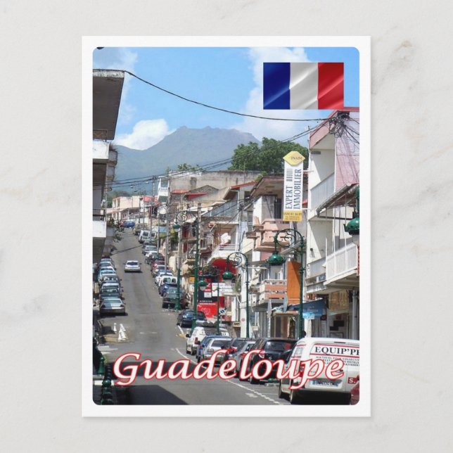 Guadeloupe - Bass Terre - Postkarte (Vorderseite)